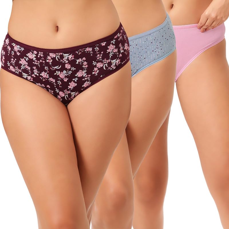 Culottes hipster en coton Clovia fini les irritations avec la taille moyenne