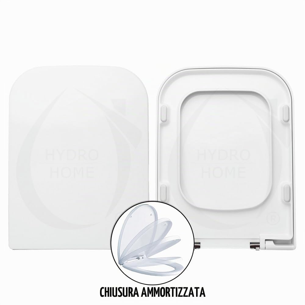 Copriwater Sedile Wc Traccia G.S.I. Termoindurente SOFT CLOSE avvolgente come originale by HYDRO HOME