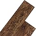 Produktbild STILISTA Vinyl Laminat Dielen, 15 Dekors Wählbar, 5,07 oder 20 m², Rutschfest, Wasserfest, Schwer Entflammbar - 20 m² Walnuss Rustikal Dunkelbraun