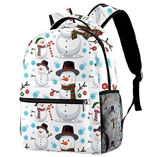 Sac à dos de voyage bonshommes de neige pour sorties scolaires