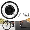 20 Inch Fat Tire Electric Bike Front Wheel Conversion Kit, 48V 1500W E-Bicycle Hub Motor Tool with PAS & LED Display (20inch) #1