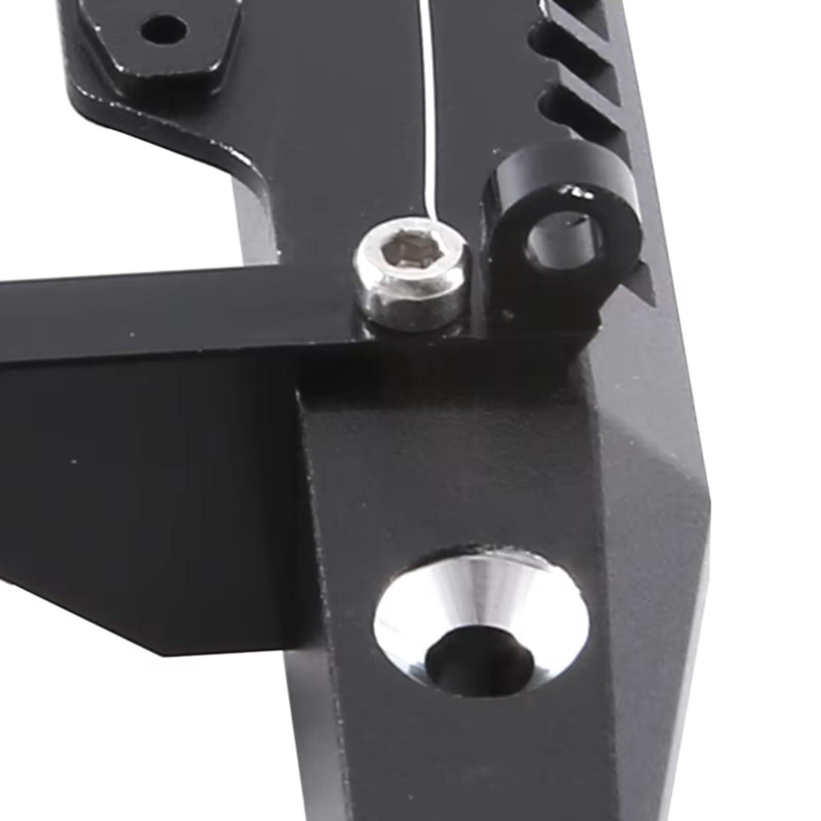 Parti per Auto RC per Traxxas per TRX4M 1/18 RC Crawler Car Upgrade Parts Paraurti Anteriore Metallo con Gancio di Traino