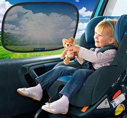 Car Sun Shade | 2 pack | #1 Car Window Shade 12 in. x 19 in - LIFETIME WARRANTY