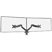 Mars Gaming MARM-PRO2, Supporto per Monitor Doppio con Doppia Molla a Gas fino a 27”