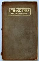 I Thank Thee, a Little Book of Prayers, the Canterbury Series B000UVCT1W Book Cover