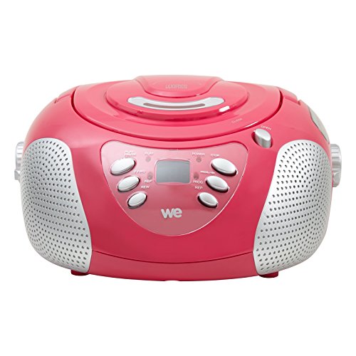 We Connect WERADCDUSBR Radio CD/MP3/USB/SD Rose