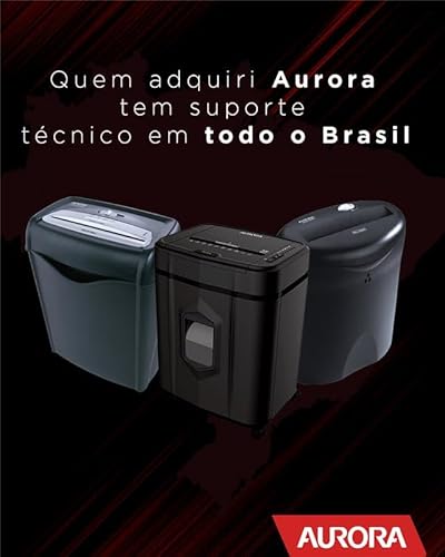 Fragmentadora de Papel 10 folhas AS1018CD 110v - Aurora
