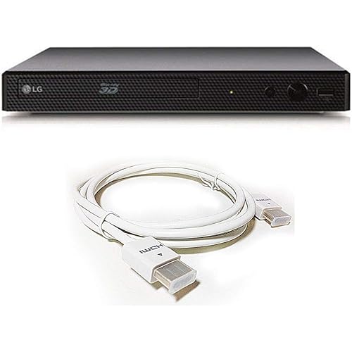 LG All 3D Region Free Blu Ray Player - Modified Full Multi Zone A B C Playback - WiFi Compatible, 110-240 Volts Free 6FT HDMI Cable