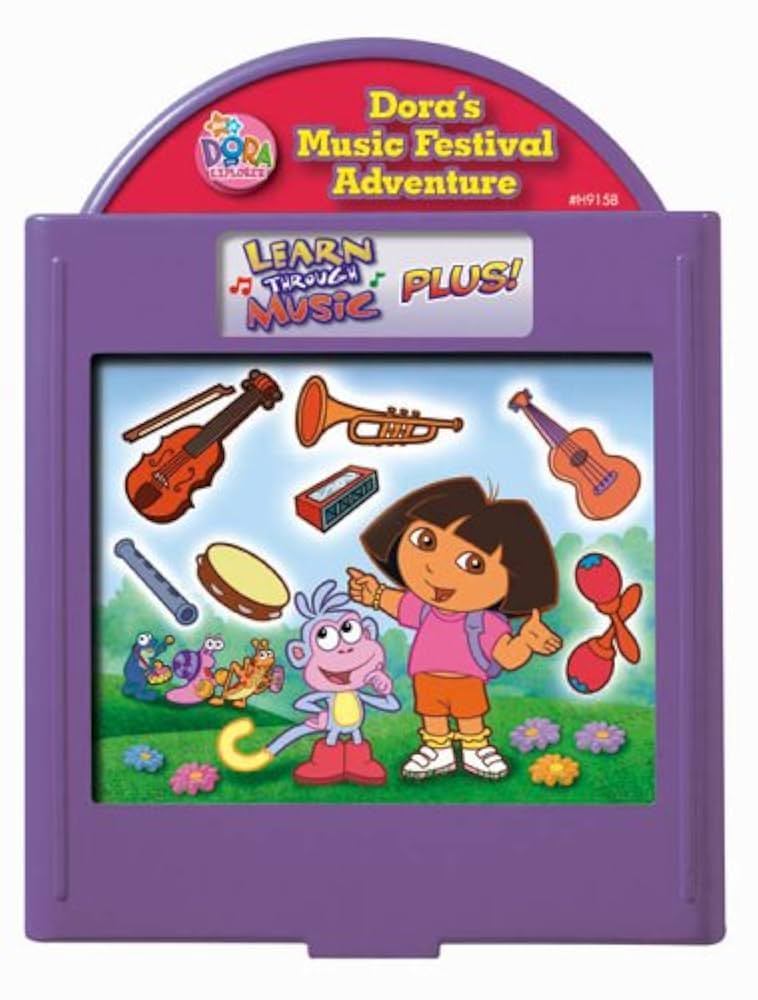 【とも様リクエスト品】DORA MUSIC FESTIVAL 4点 Fisher-Price Learning Through Music Plus - Dora's Music