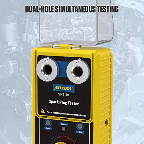 Autool SPT-101 Car Spark Plug Tester,Automotive Engine Ignition Plug Analyzer 110V thumb #1