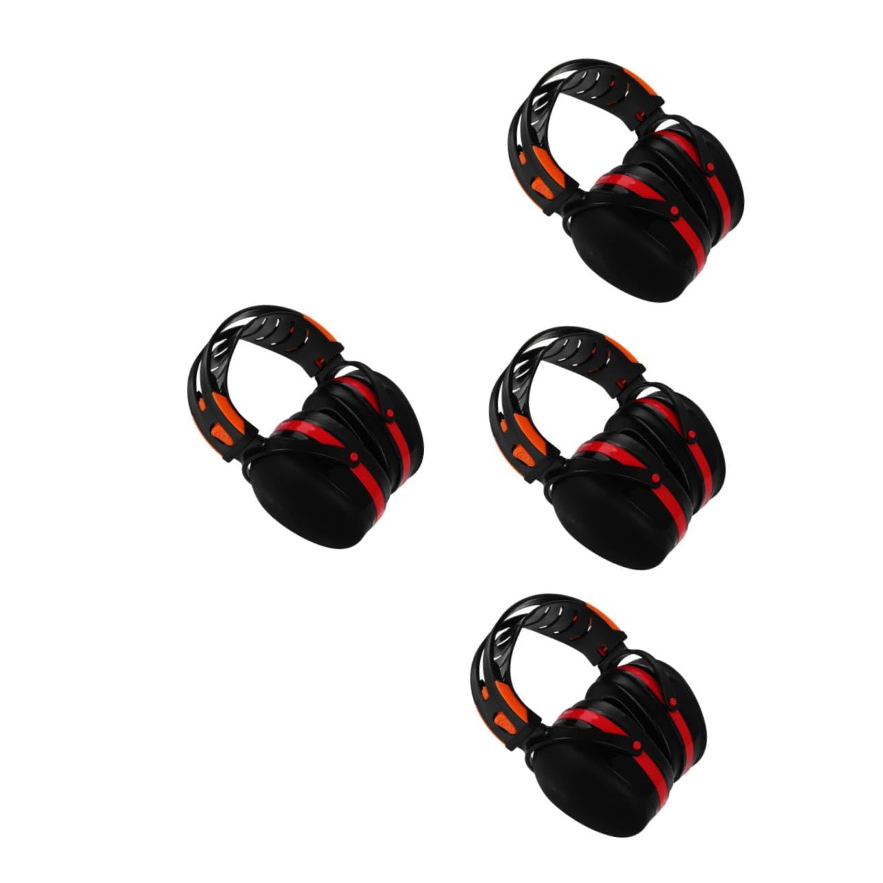 Veemoon 4 Piezas Auriculares de Protección Ajustables de Conciertos y Actividades Industriales Earmuff de Cancelación de Ruido y Protección Tiro Ergonómico