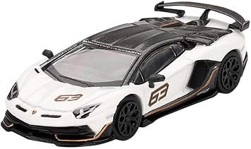 MINI GT 1/64 SVJ 63 Bianco Asopo White Left Handle Finished Product MGT00842-BL MGT00842