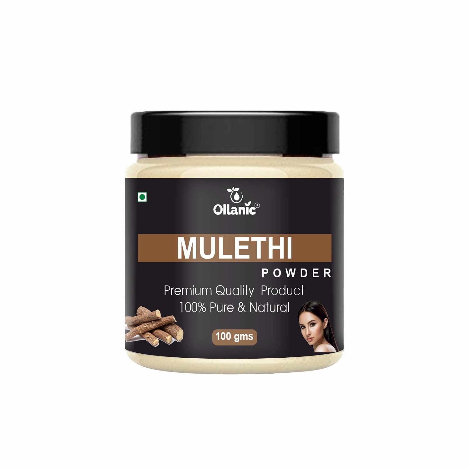 100% Pure & Natural Mulethi Powder- For Skin & Hair(100gm)-image-37