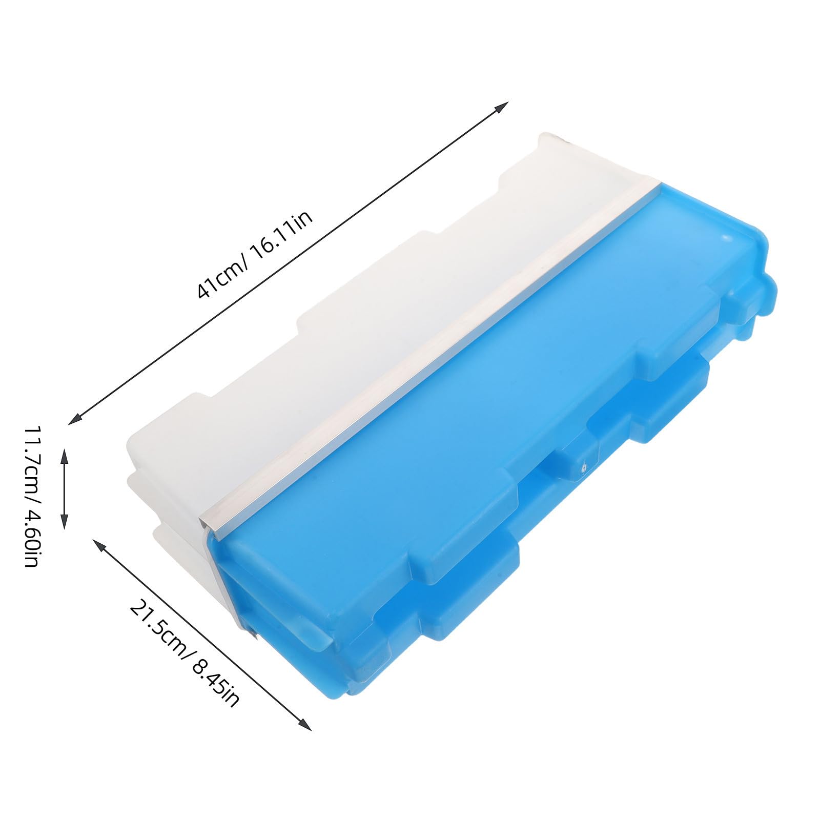 Molde de Plástico para Bloques de Hormigón 16x8x4 Pulgadas