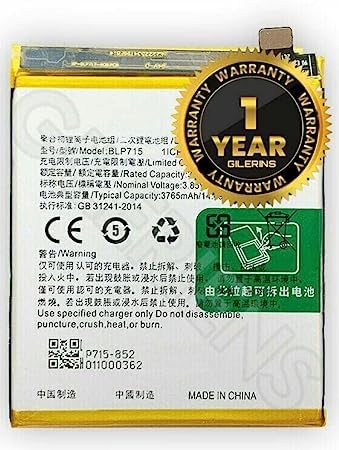 Image of Original BLP715 Battery for Oppo k3 Battery realme x Battery with 1 Year Warranty****(A0200)