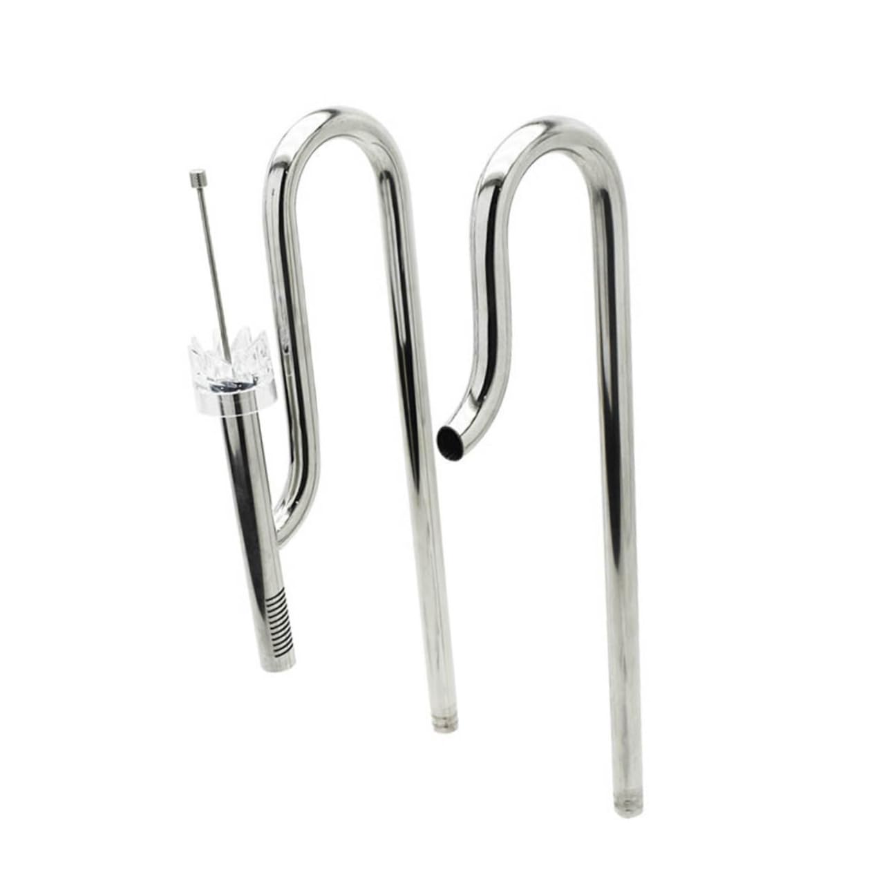Kisangel 12mm Aquarium Edelstahl Wasser Set Einlass Und Auslass Öl-entfernung Fisch Tank Wartung Werkzeug