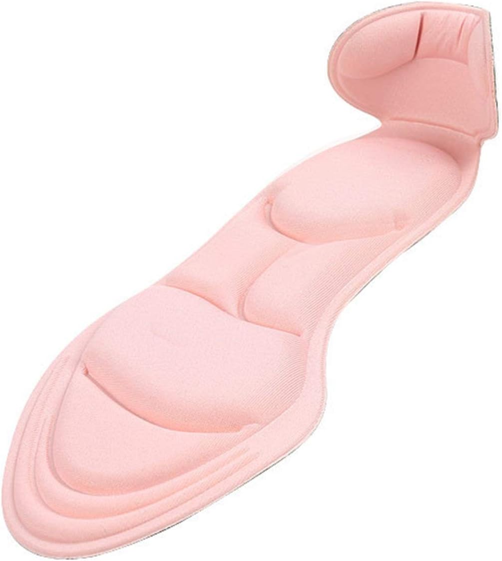XingYue Direct 1 Pair Sole High Heel Foot Cushions Anti-Slip,Insole Breathable Shoes Pad Soft Inserts Cutting DIY Adjustable Size (Color : Pink)