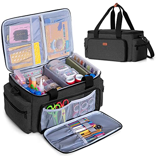 LUXJA Large Capacity Craft Tote Bag