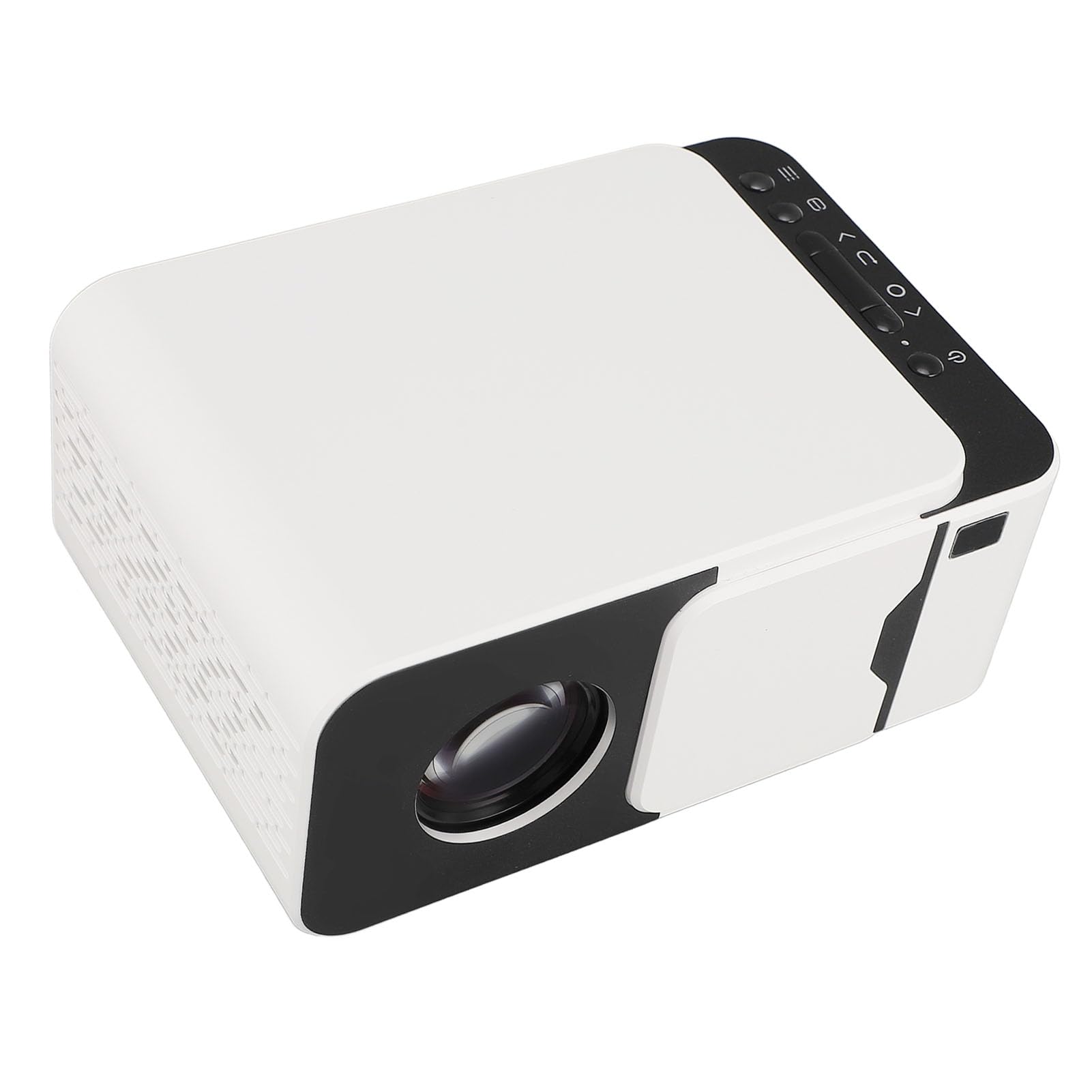 Mini Proiettore, Videoproiettore Portatile 4K HD con Bluetooth 5.4, Correzione Trapezio, Proiettore Home Theater Piccolo Proiettore per Film da Gioco a Soffitto per Esterni