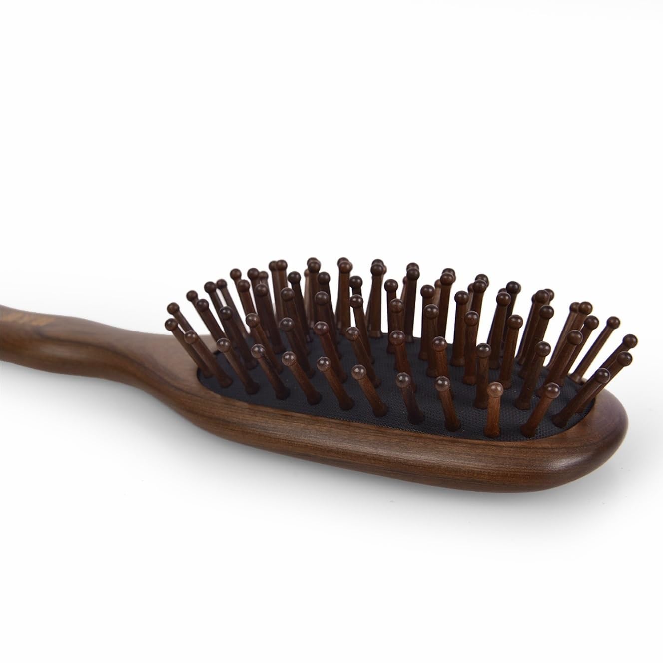 Peine Para Barba Peine de masaje con bolsa aire for el cuidado del cabello for mujeres cojín largo y rizado madera maciza alisador Herramientas Para Peinar El Cabello