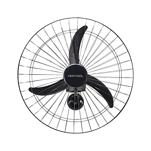 Ventilador Oscilante de Parede 60cm Ventisol Bivolt Preto