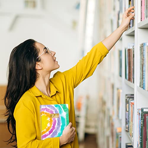 Planner 2023-2024 - July 2023-June 2024, 2023-2024 Weekly & Monthly Planner, 8" X 10", Academic Planner 2023-2024 With Tabs, Sturdy Cover, Thick Paper, Twin-Wire Binding #TOP7