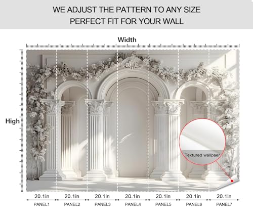 Poster Murale 3D Architecture Papier Peint Intissé Luxe - 7