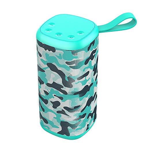 VejiA Altavoz Bluetooth V5.0 portátil HiFi subwoofer Boom Box Altavoz inalámbrico Compatible con Tarjeta TF, Memoria USB (Color: C) (E)