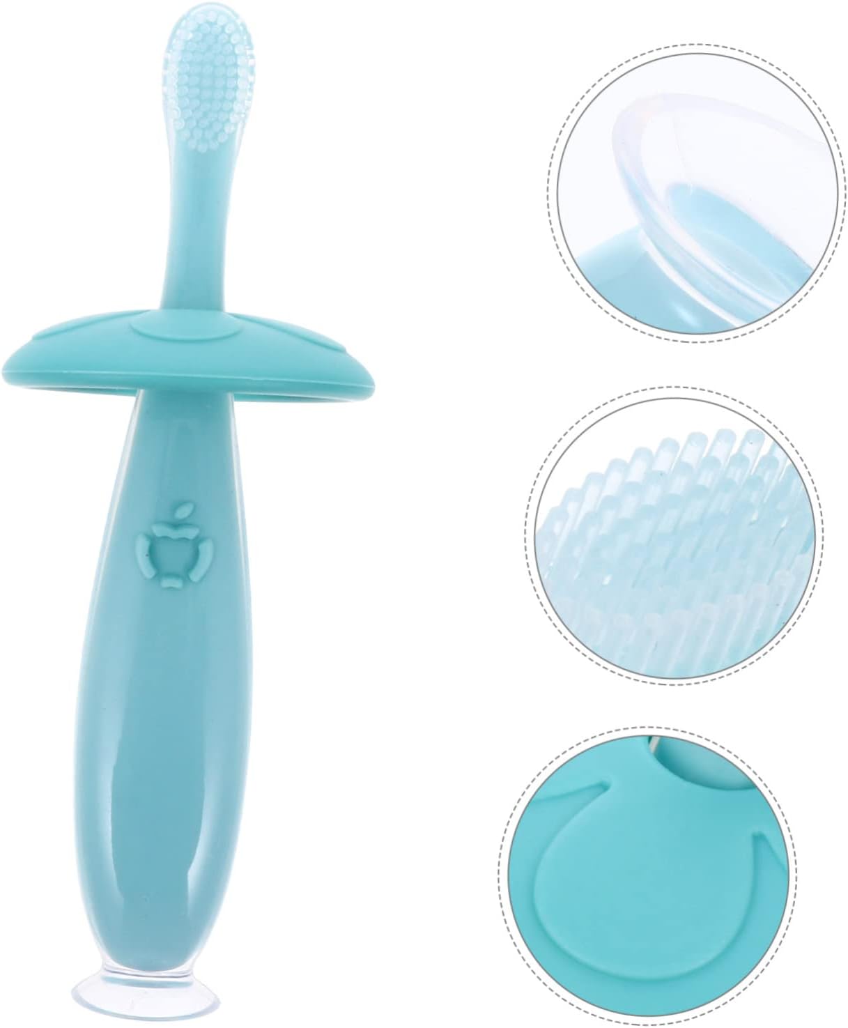Toothbrush for Gums Baby Silicone Brush Toddler Toothbrush Gentle Bristles Soft Handle