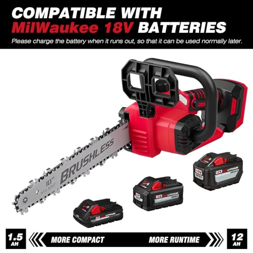 10-Inch Pole Saw for Milwaukee 18V