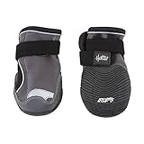 Hurtta Outback Dog Boots, Granite, 3 in, 2 Pack
