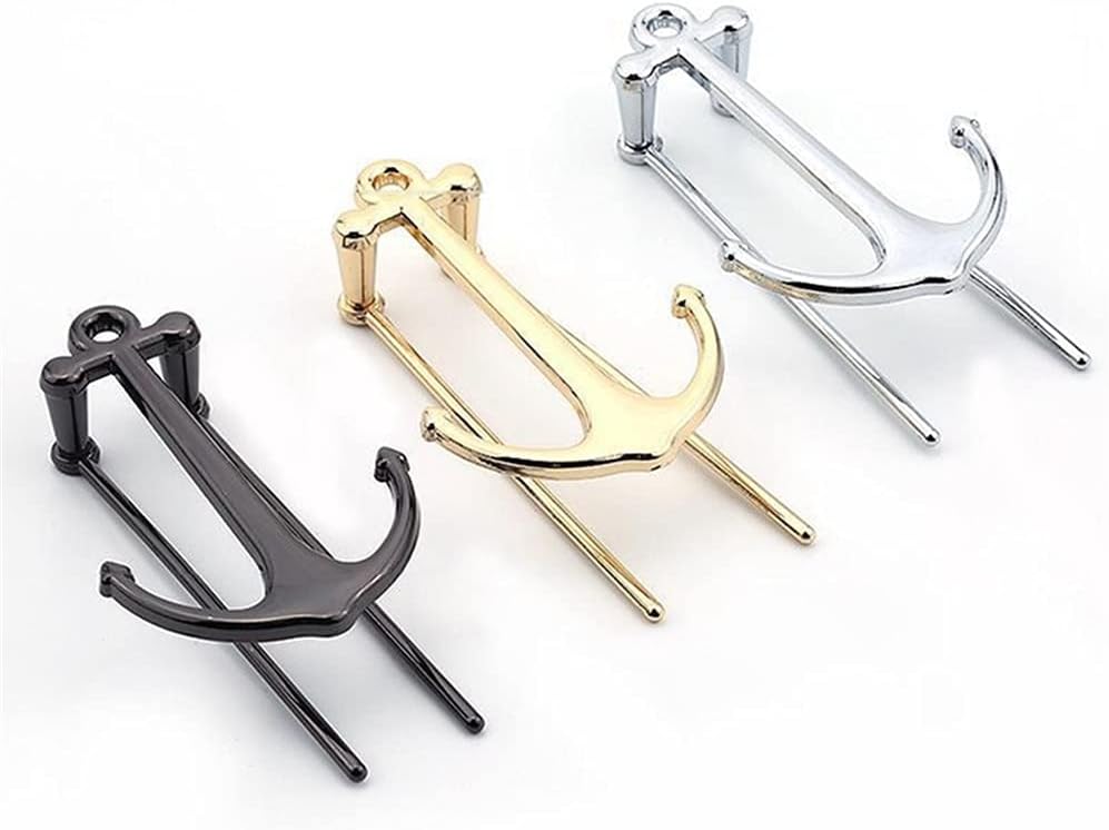 3 Pieces Anchor Bookmarks Book Page Holder Creative Bookmarks Book Page Marker Metal Page Holder for Home Office School Supplies