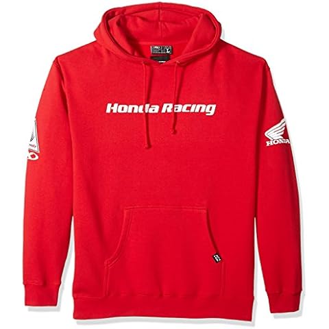 Factory Effex 'Honda Racing' Hooded Pull-over Sweatshirt (Red, X-Large) (16-88374) Cover