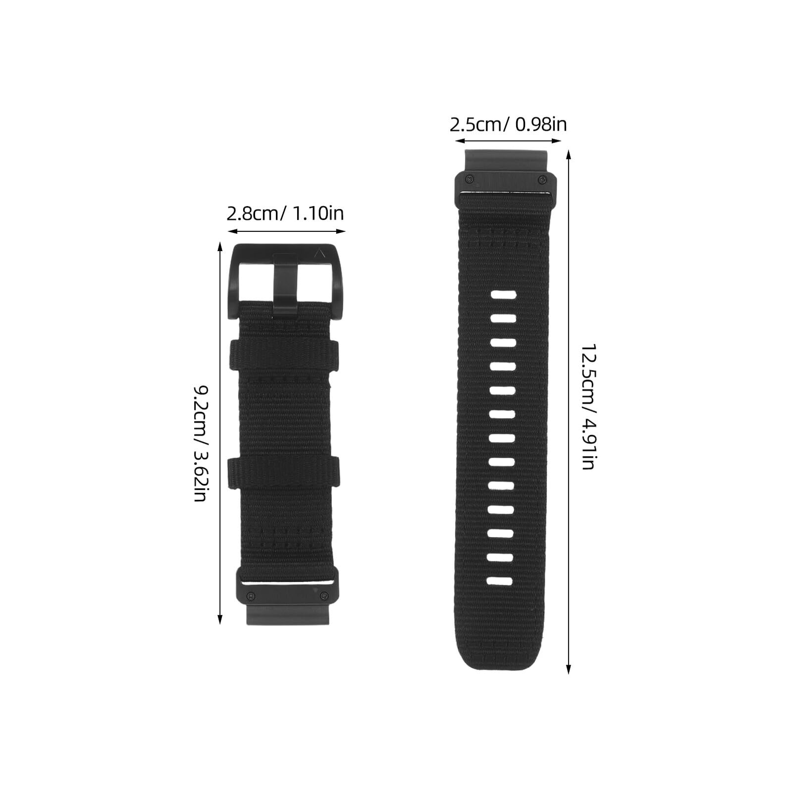 Cinturino in Nylon Quick Release per Orologi Leggero e Adatto Uomo e Donna Stile Casual Decorativo per Feste e Occasioni