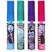 TownleyGirl Vampirina Super Sparkly Lip Gloss Set for Girls, with 4 Fruity Flavors and Decorative Coffin Case