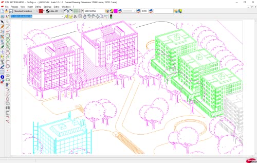 BeckerCAD 14 - 3D PRO CAD software compatible with AutoCAD and Windows 11, 10, 8 and 7 – for 3D printing, home design, architecture, engineering and more