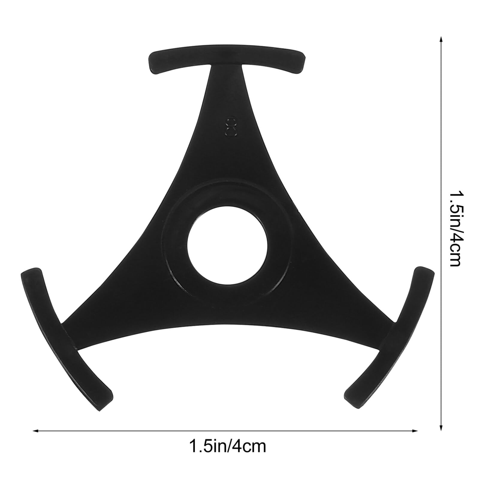 Hemobllo 4Pcs Adattatore Di Registrazione 45 Adattatore Di Registrazione Adattatore Per Dischi In Vinile Giri/Min Adattatore Giradischi Rotondo Convertitore Giradischi Adattatore Di