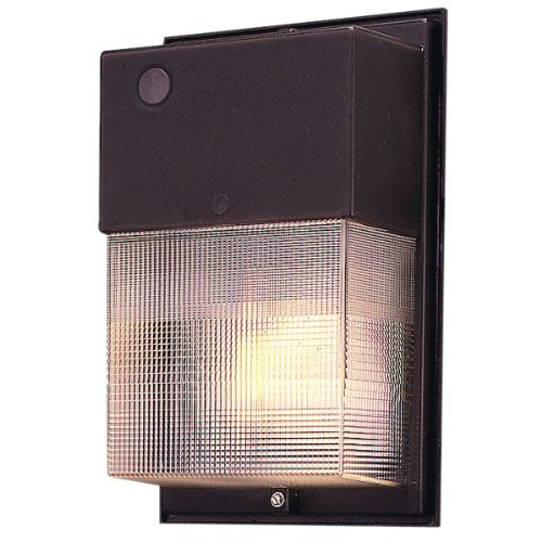 EATON Lighting W-35-H/PC 35W High Pressure Sodium Wall Pack with Photo Control, Bronze