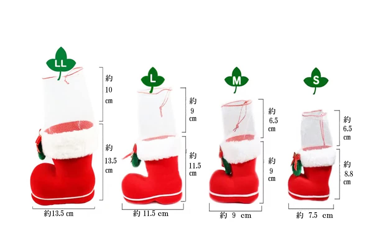 Amazon.co.jp: クリスマスの定番！！かわいいクリスマスブーツ。ネット