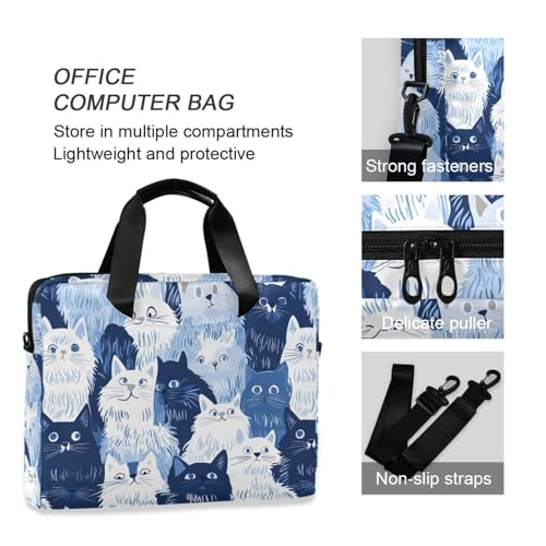 Bolsa para Laptop con Cremallera y Correa Ajustable 15.6" miniatura 6