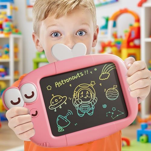 Pizarra de Dibujo para Niños,Tableta de Dibujo Borrable Infantil - Tablero LCD Educativo Reutilizable para Practicar Pintar y Aprender Garabatos - imagen 8