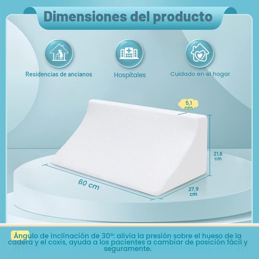 Levantadores de manta para pies de cama, soporte para mantas, soporte de manta, almohada de bloque de cuna, tobillo, pierna, rodilla, dedos de los pies, dolor y cirugía de artritis, recuperación de