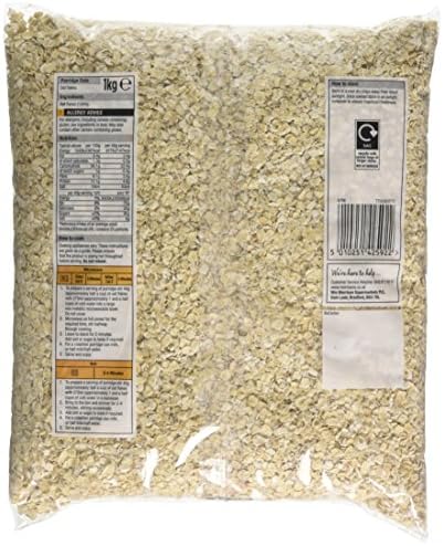 Morrisons Savers 1kg Porridge Oats - Healthy Breakfast Choice - Image 2