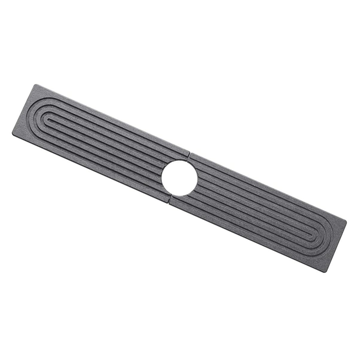 Tuidzljd for Kitchen Sink Faucet Mat, Diatomite Fast Drying Stone Sink Tray, Faucet Splash Guard for Bathroom Counter Small