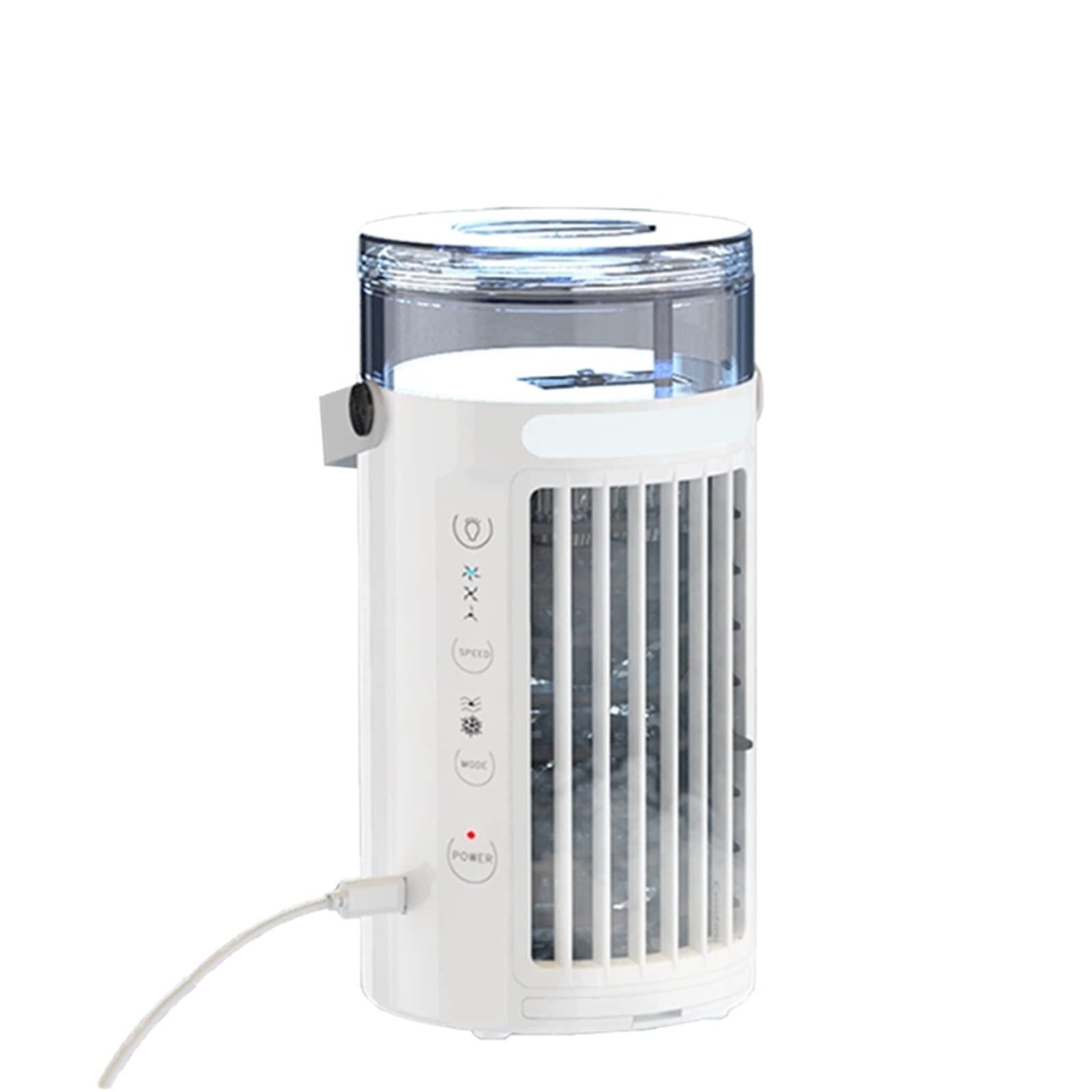 GLETSF Portable Air Conditioner Household cooling fan mobile water air conditioner，
