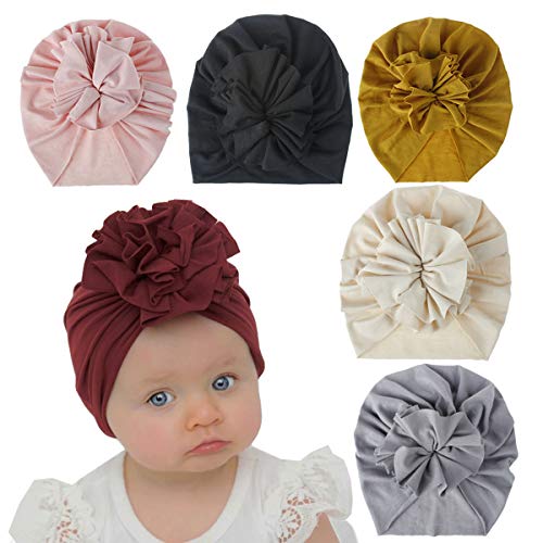 Image of OVOY Newborn-Turban Hospital-Hat Nursery Headwrap
