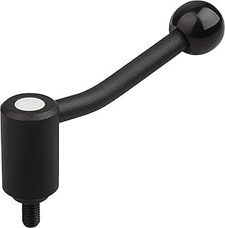 Kipp 06380-2A51X40 Steel/Plastic Knob Adjustable Tension Lever with 1/2-13