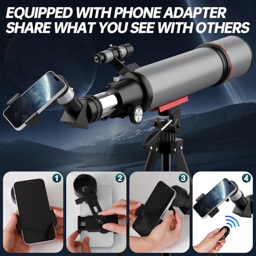 Aurosports 90600 Telescope For Adults High Powered thumb #3
