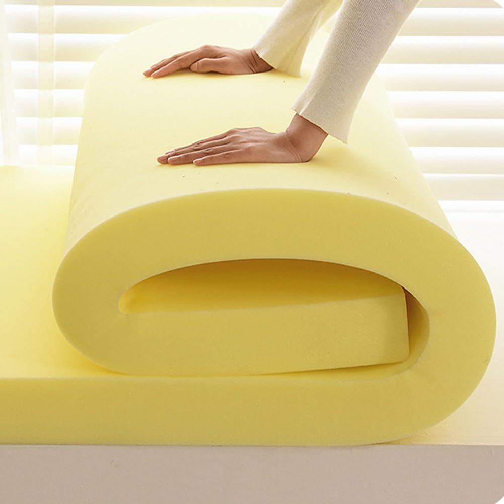 Yuly Rembourrage en Mousse 35D Haute Densité,Mousse d'Ameublement de Rechange Coussin de Canapé,Chaises,Chaises,Découpe à n'importe Quelle Taille,Personnalisable (12cm-60x60cm)