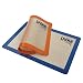 Silicone Baking Mat Sheet Set of 2 Half Sheets (16.5" x 11 5/8") - Non Stick Cookie Liners Professional Grade